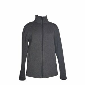 Lululemon Womens Insculpt Full Zip Jacket Heathered Black